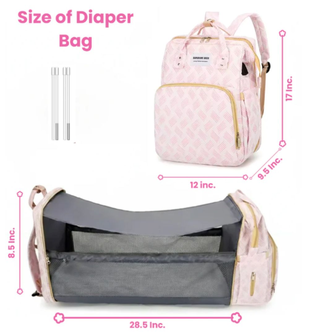 3 in 1 Diaper Bag Backpack