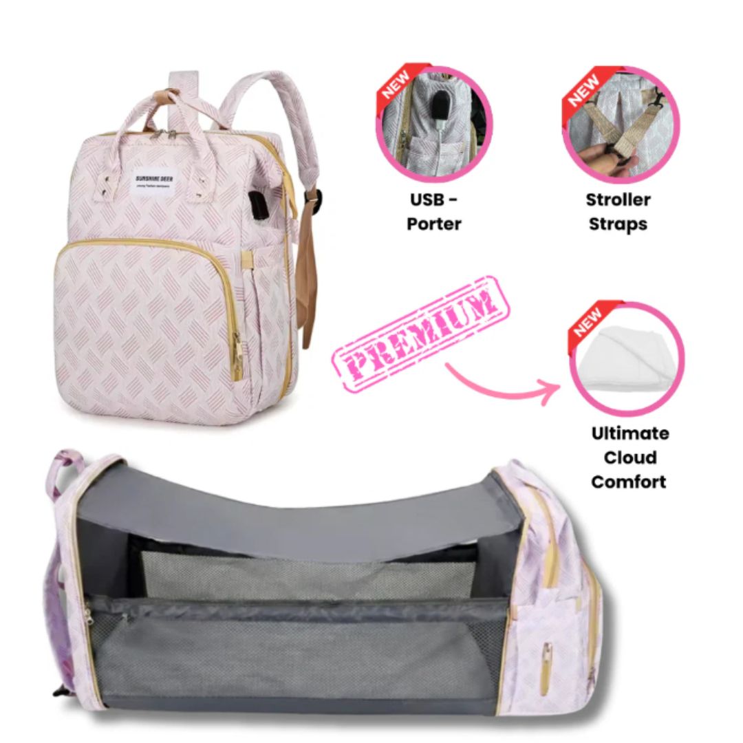 3 in 1 Diaper Bag Backpack